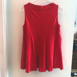 Anthropologie A-line flared top